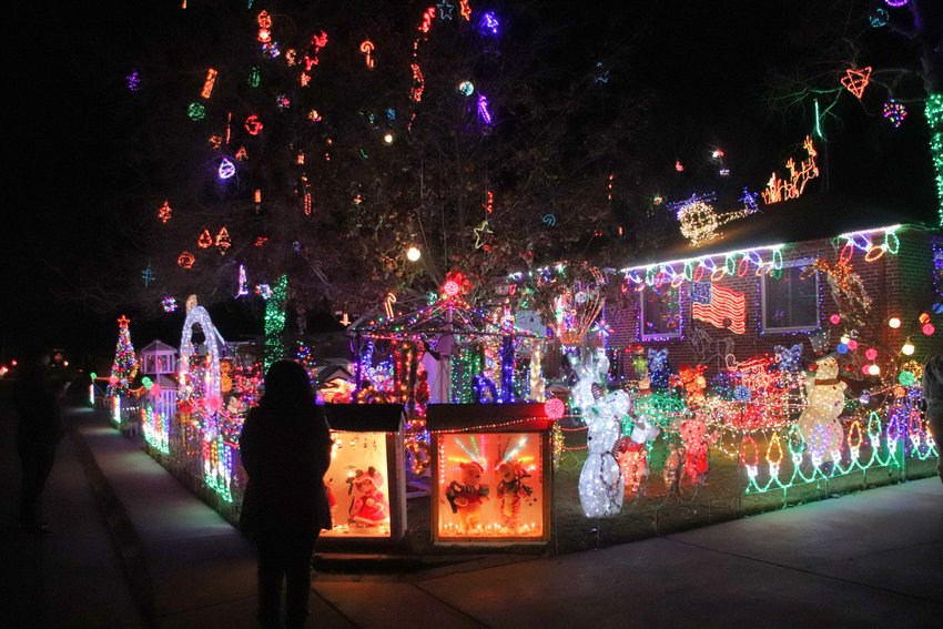 Many of the Kloewers' decorations are remnants from Ron Kloewer's parents' house, just up the street, where Ron's mom and dad hosted extravagant displays every year until 2011.